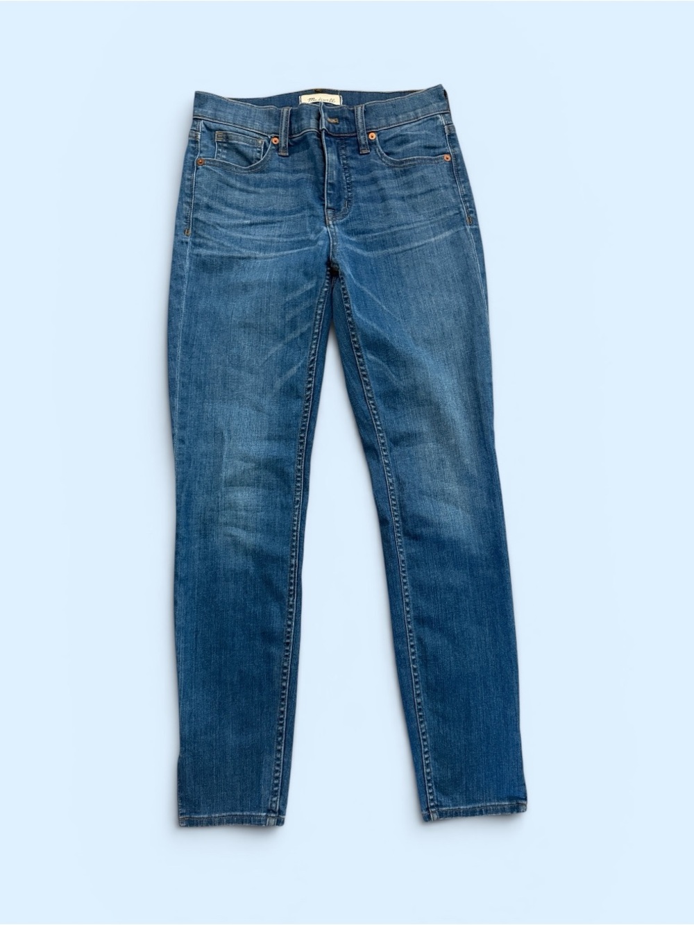 Madewell Classic Blue Women's Skinny Jeans, high rise, size 26